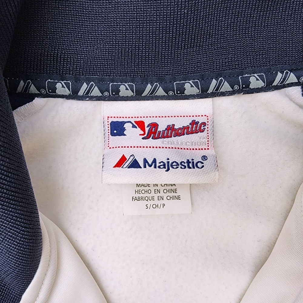 Therma Base Majestic New York Yankees MLB Baseball Full Zip-Up Jacket Sz S - Picture 3 of 11